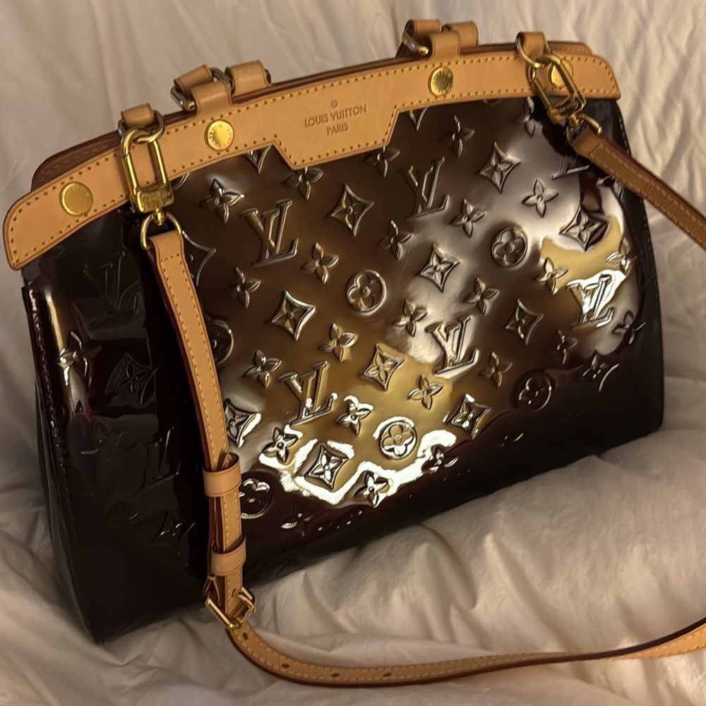 Louis Vuitton Monogram Brown Tan Shoulder Bag